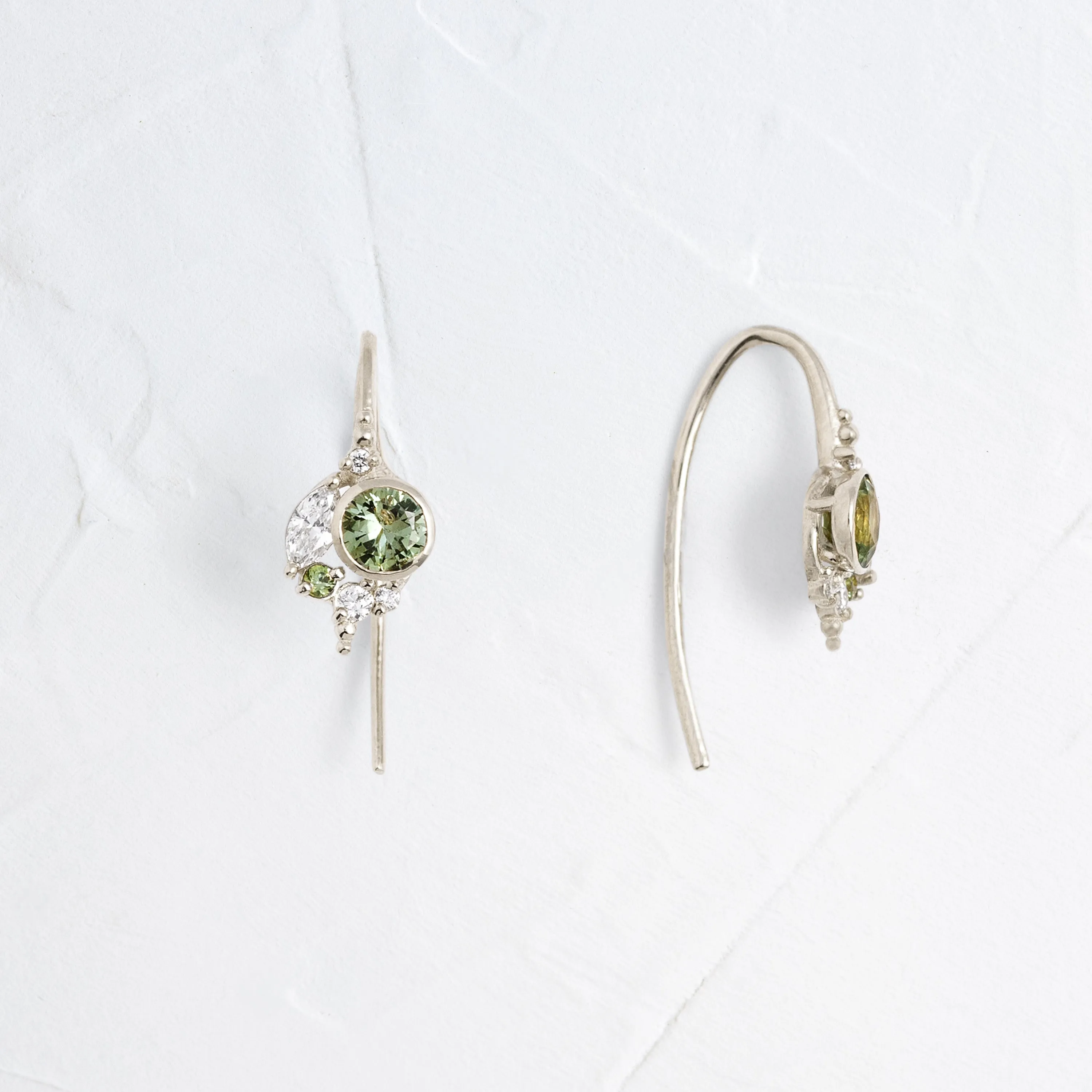 Mossy Threader Earrings
